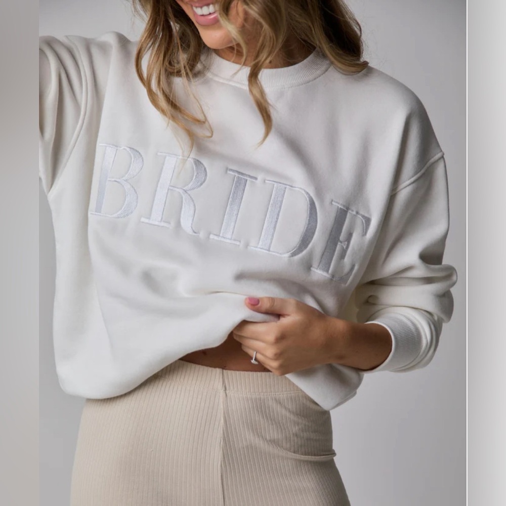 Six Stories Bride Crew Neck Sweatshirt